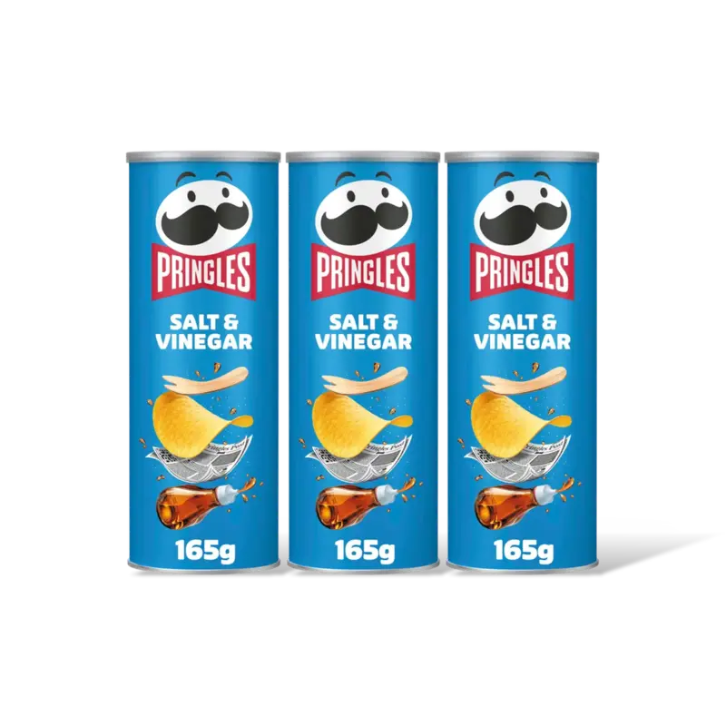 Pringles Salt & vinegar 3-pack