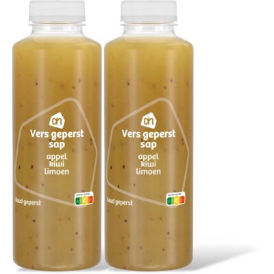 pdp-image-AH Vers geperst sap appel kiwi limoen 2-pck