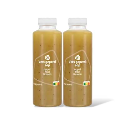 pdp-image-AH Vers geperst sap appel kiwi limoen 2-pck