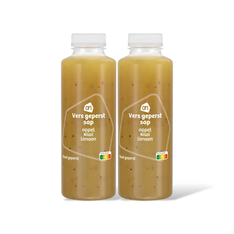 AH Vers geperst sap appel kiwi limoen 2-pck