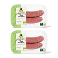 AH Biologisch Runderbraadworst 2-pack