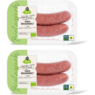 pdp-image-AH Biologisch Runderbraadworst 2-pack