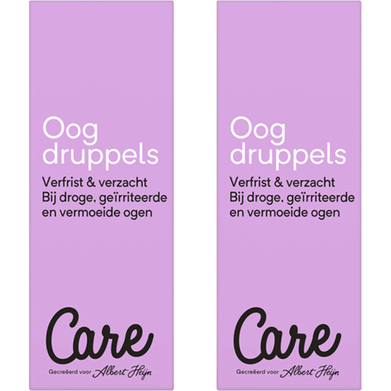 Een afbeelding van Care Oogdruppels 2-pack