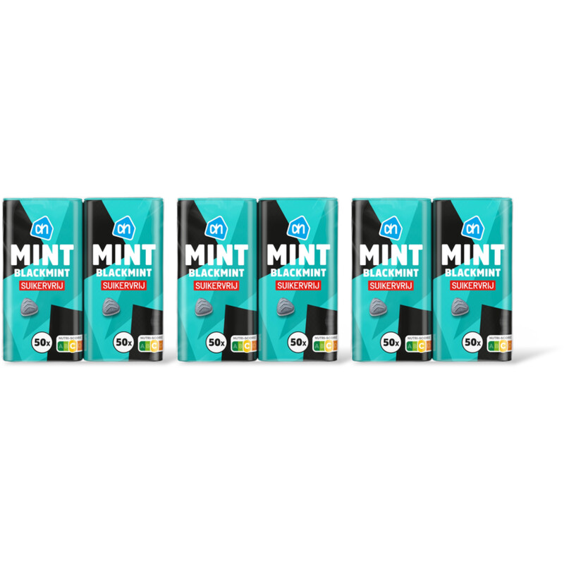 AH Mint blackmint suikervrij 2-pack 3-pack