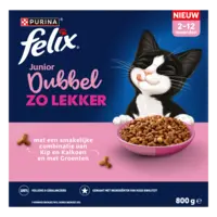 Felix Dubbel zo lekker junior kip,kalkoen&melk