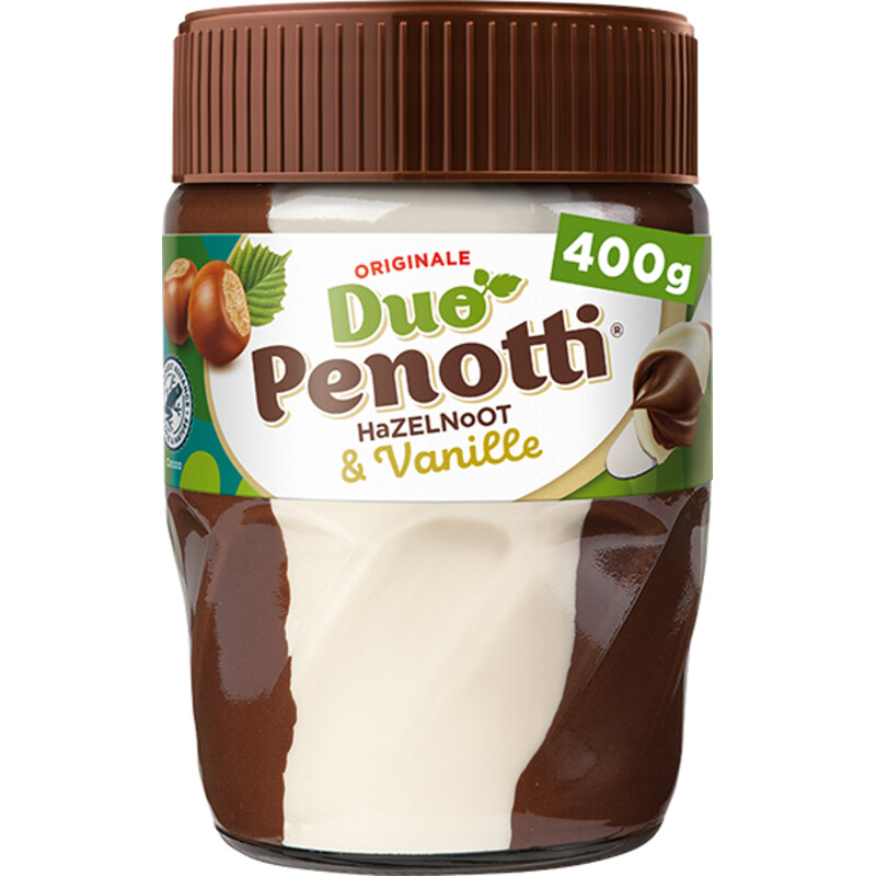 Een afbeelding van Duo Penotti Hazelnoot & vanille pasta