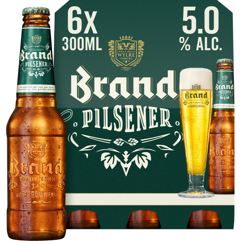 Een afbeelding van Brand Pilsener 6-pack