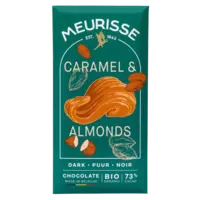 Meurisse Caramel & almonds dark chocolate