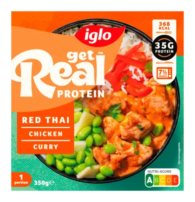 pdp-image-Iglo Get real protein red Thai chicken curry