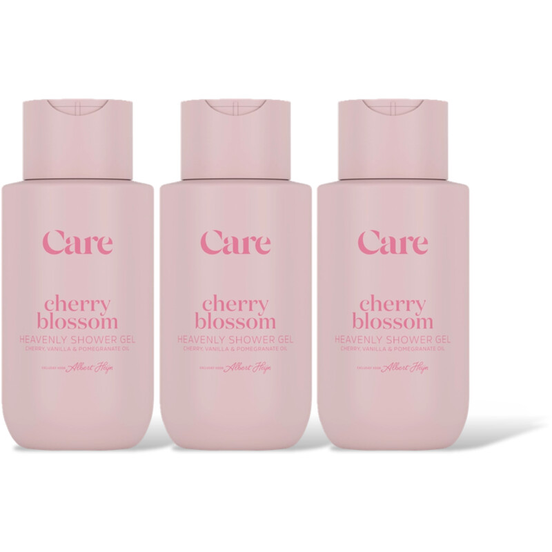 Care Cherry blossom shower gel 3-pack