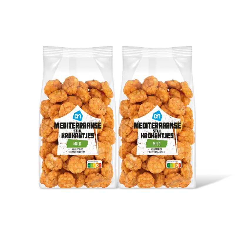 Mediteraanse stijl krokantjes mild 2-pck