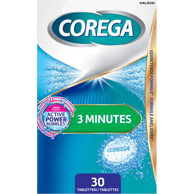 Een afbeelding van Corega Tabs 3 minuten