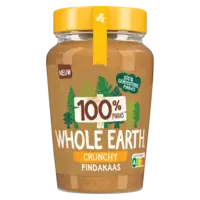 Whole earth Crunchy 100% pindakaas