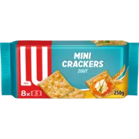 LU Mini crackers zout