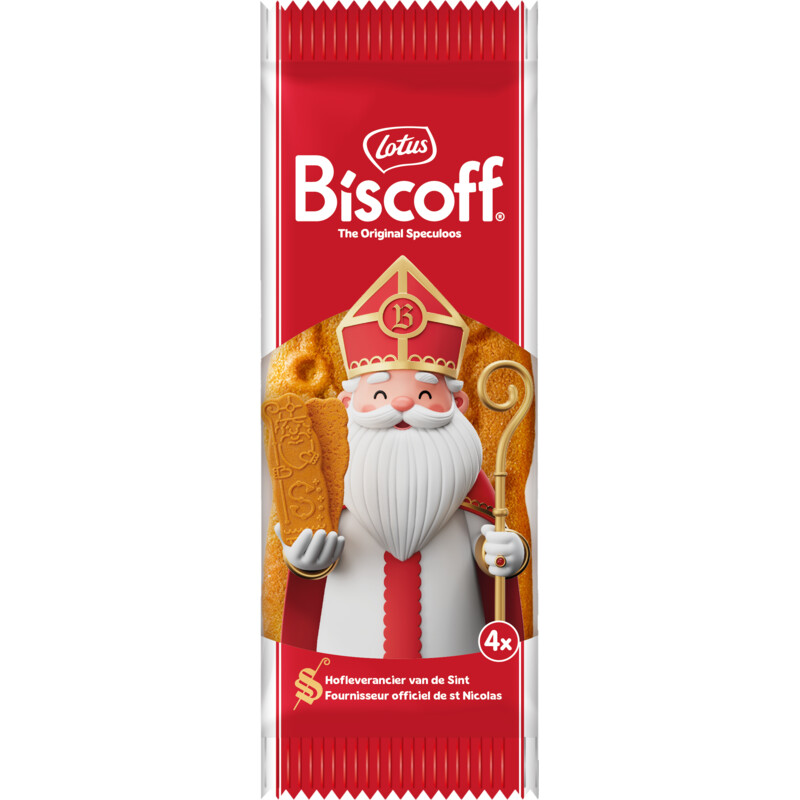 Een afbeelding van Lotus Biscoff Speculoos klaasmannen bel