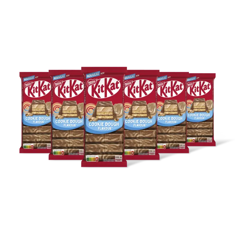 Melkchocoladereep cookie dough 6-pack