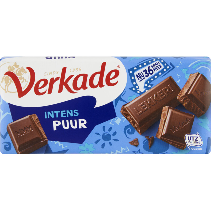 Een afbeelding van Verkade Chocolade puur