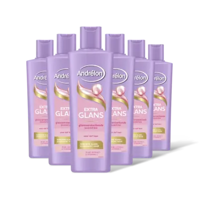 pdp-image-Andrélon Extra glans shampoo 6pack