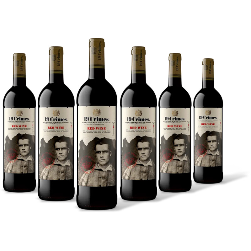 19 Crimes Red Blend 6 flessen