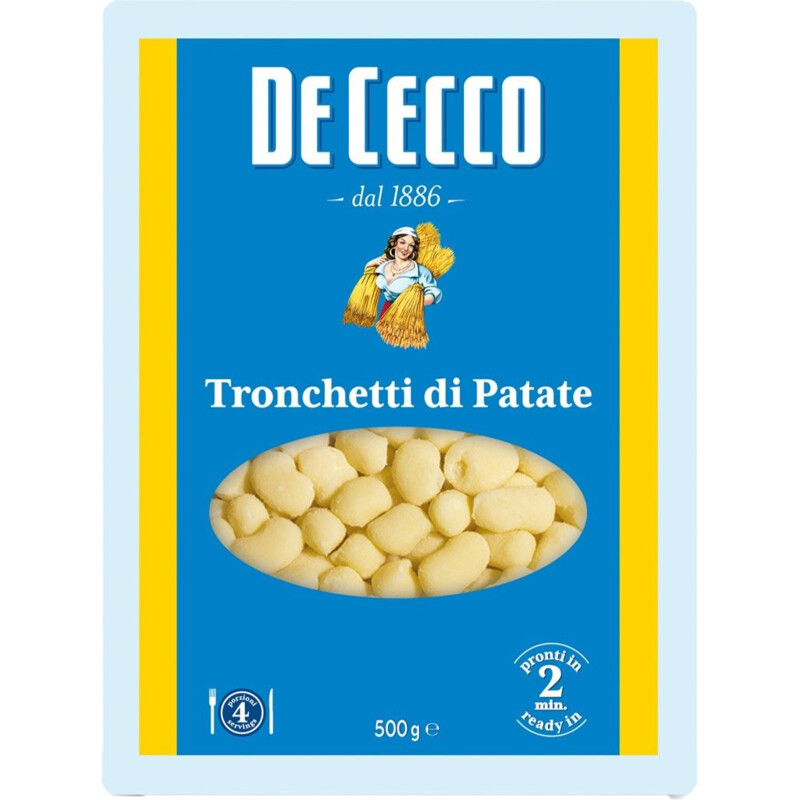 Een afbeelding van De Cecco Tronchetti di patate