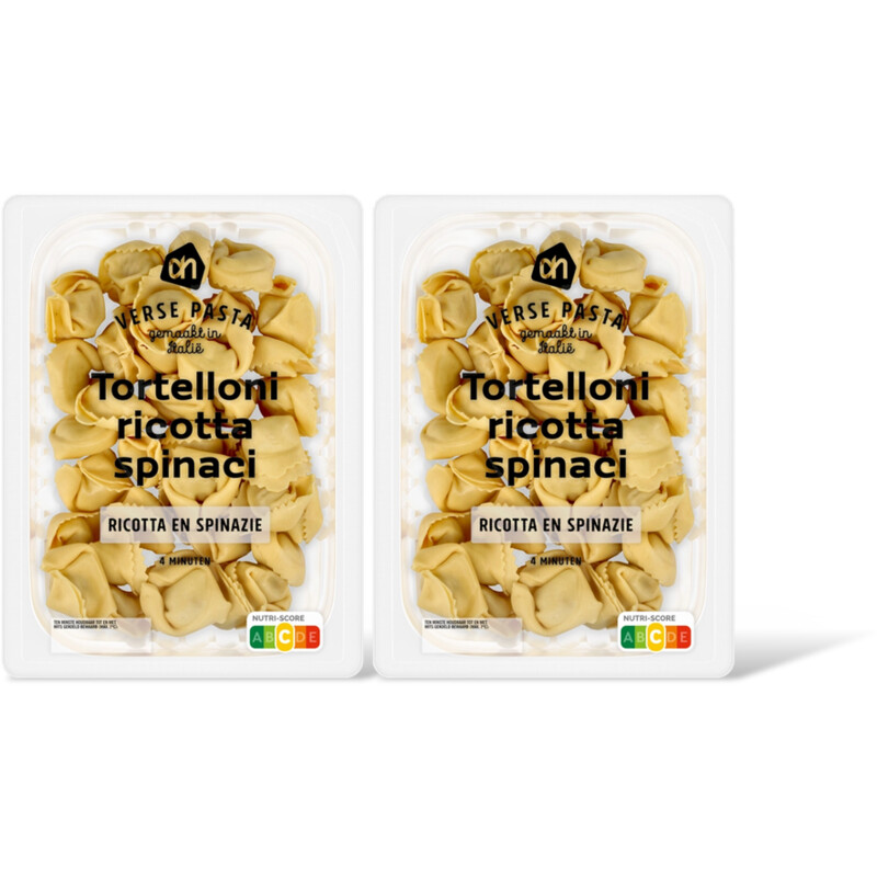 AH Tortelloni verdi ricotta spinaci 2-pack