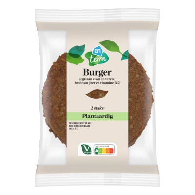 pdp-image-AH Terra Plantaardige burger 2 stuks