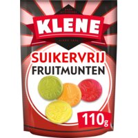 Een afbeelding van Klene Suikervrij fruitmunten