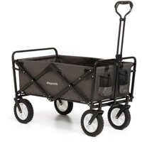 Een afbeelding van Lifegoods Foldable wagon 70 KG - Grey