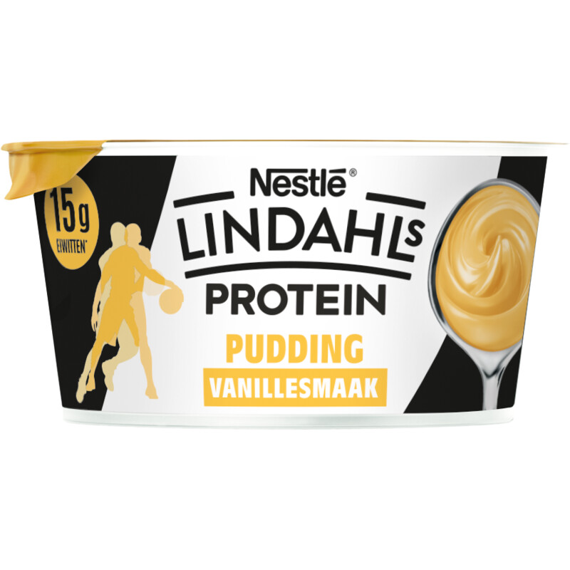 Een afbeelding van Lindahls Protein pudding vanillesmaak