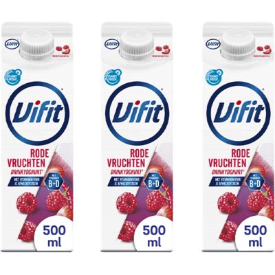 pdp-image-Vifit Drinkyoghurt vruchten 500ml 3-pack
