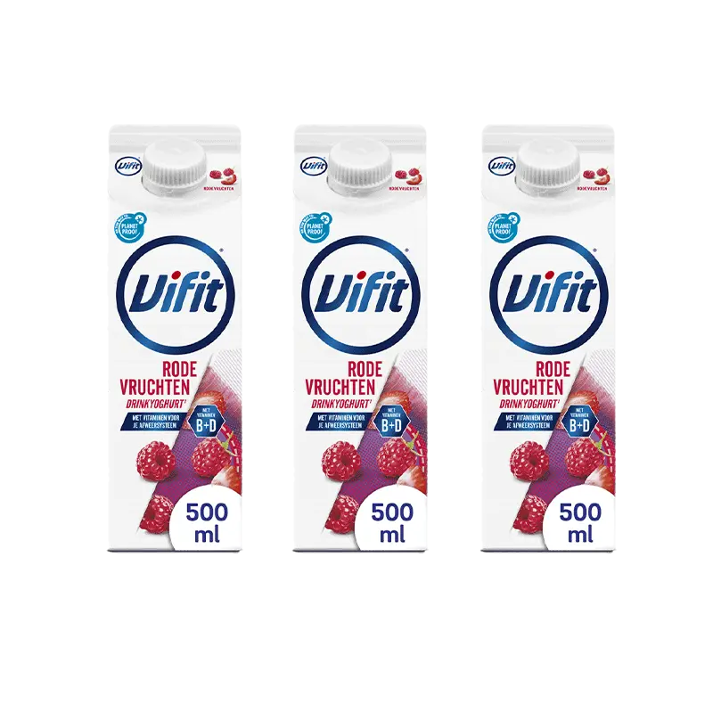 Drinkyoghurt vruchten 3-pack