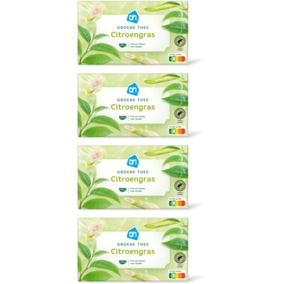 pdp-image-AH Groene thee citroengras 4-pack