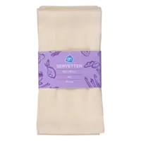 AH Servet katoen uni geel