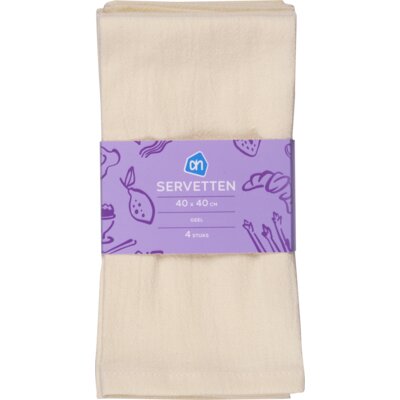 pdp-image-AH Servet linnen uni geel