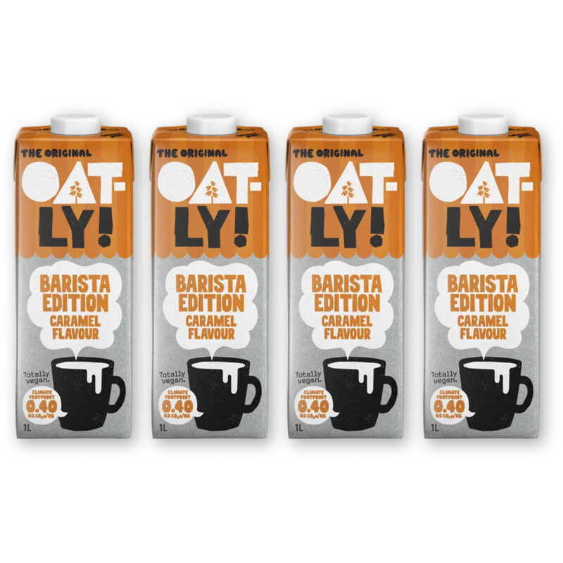 Oatly! Barista caramel 4-pack