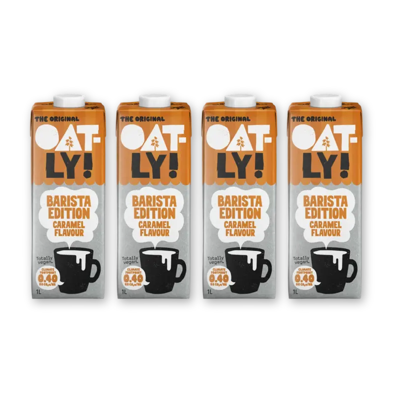 Oatly! Barista caramel 4-pack