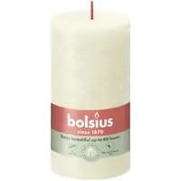 Bolsius Rustieke kaars ivoor 13cm