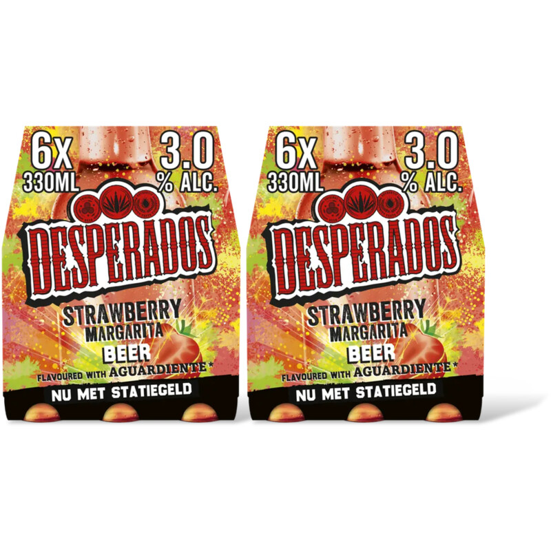Desperados Strawberry margarita bier 12-pack