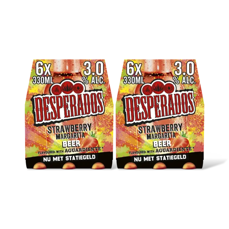 Strawberry margarita bier 12-pack