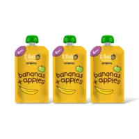 Ella's kitchen Bananas + apples 4m+ 3-pack