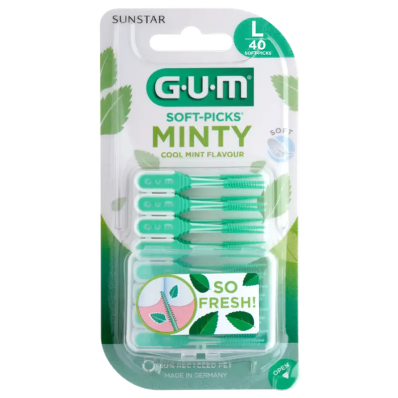 Soft-picks comfort flex cool mint L