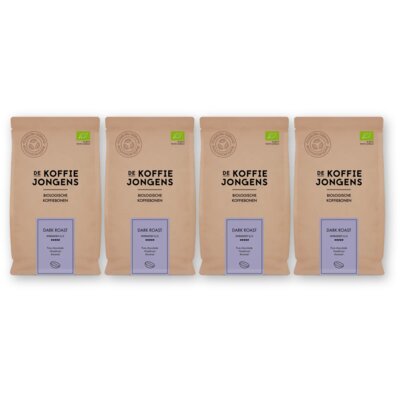 pdp-image-De Koffiejongens Dark roast koffiebonen 4-pack