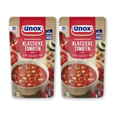 pdp-image-Unox Klassieke tomatensoep 2-pack
