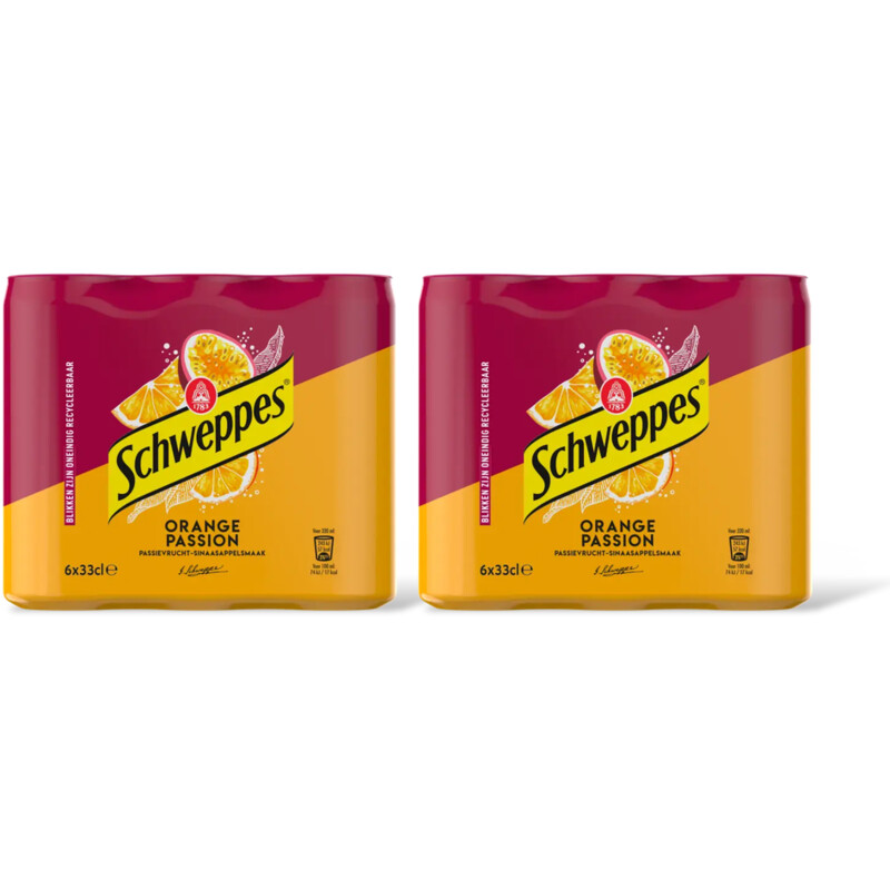 Schweppes Orange passion 12-pack