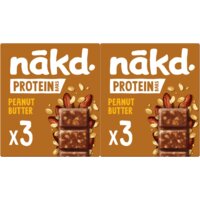 Nakd Protein bars peanut butter 2-pack