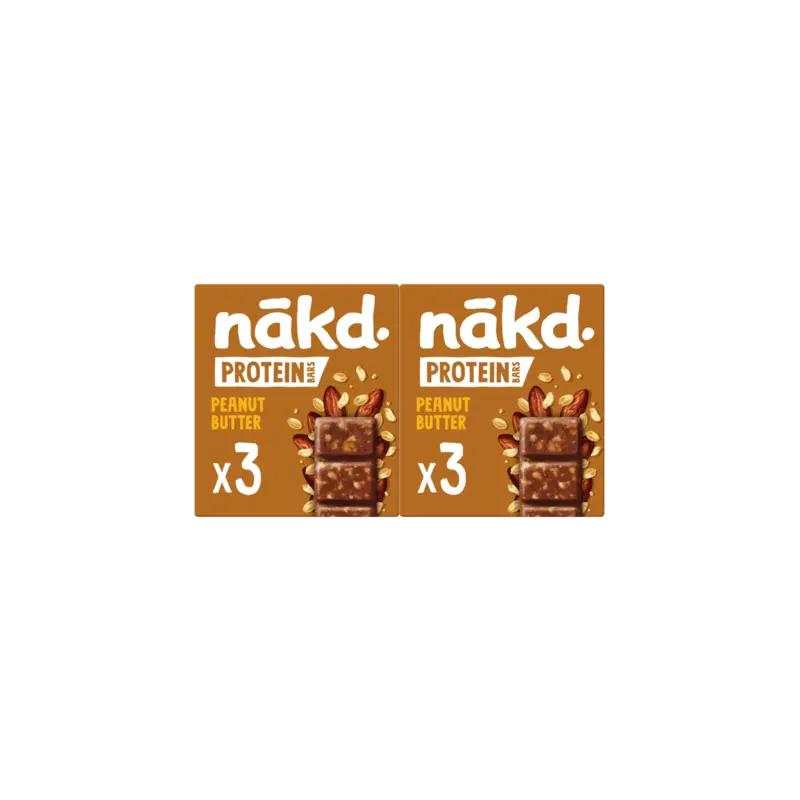 Nakd Protein bars peanut butter 2-pack