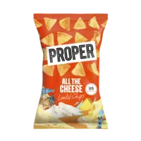 Proper All the cheese lentil chips