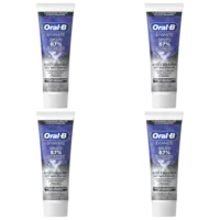 Oral-B 3D White met houtskool tandpasta 4-pack