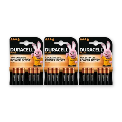 pdp-image-Duracell Plus AAA-alkaline batterijen MN2400 3-pk