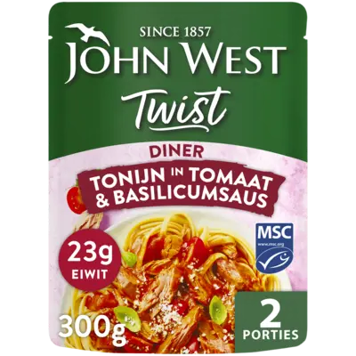 pdp-image-John West Twist Diner Tonijn Tomaat Basilicum MSC